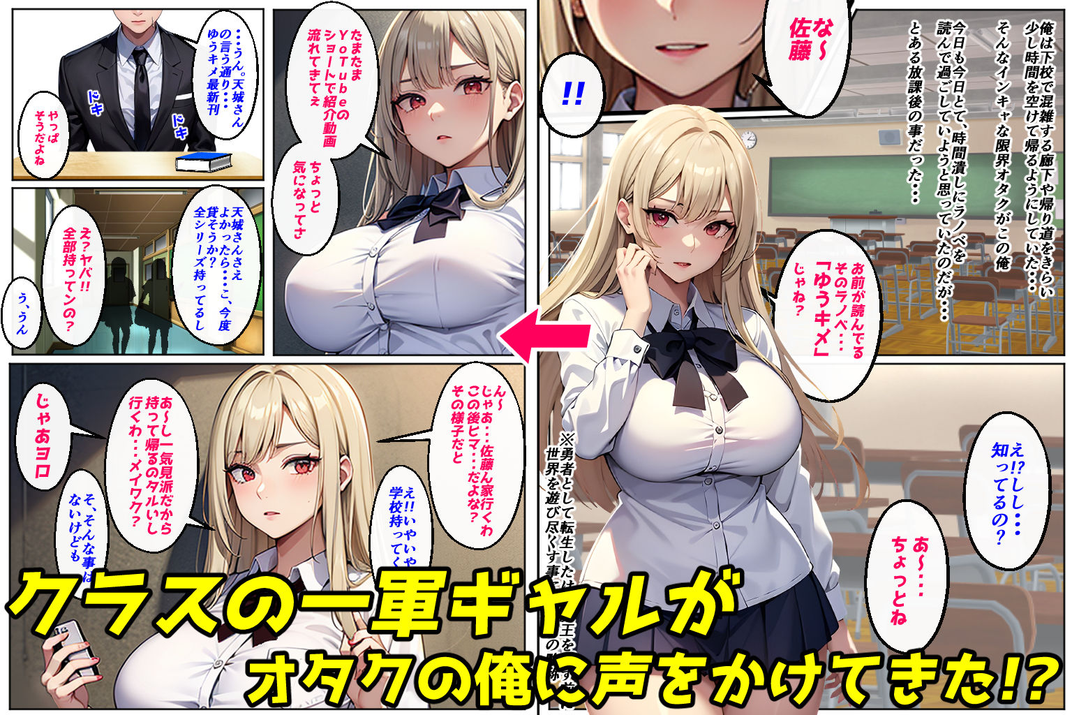 入り浸るギャルがまんこ貸してくれる話（CG328p・マンガ102p） 画像1