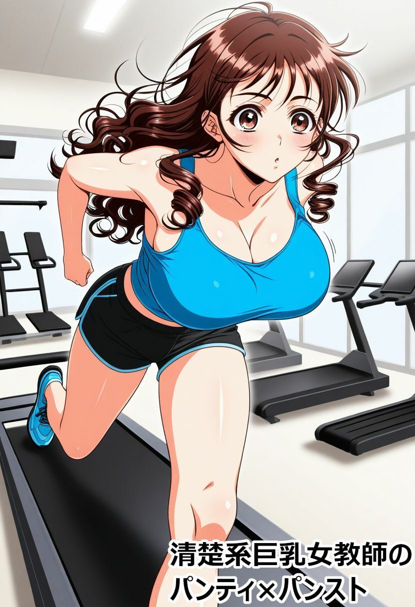 清楚系巨乳女教師のパンティ×パンスト_7