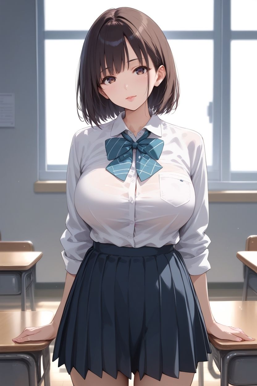 制服誘惑 画像1