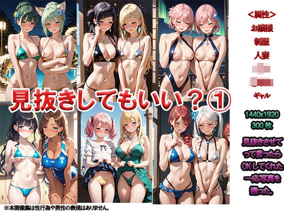 見抜きしてもいい？ 〜OKしてくれたから写真撮った〜[ニッチッチ] 