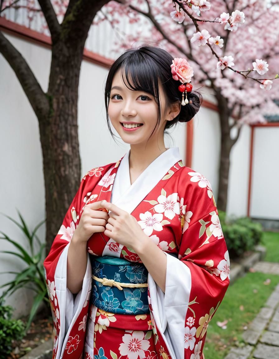 サンプル画像1:振袖えっち【実写系AI超リアルCG集EX】（381枚）(kohane@AI girl) [d_501047]