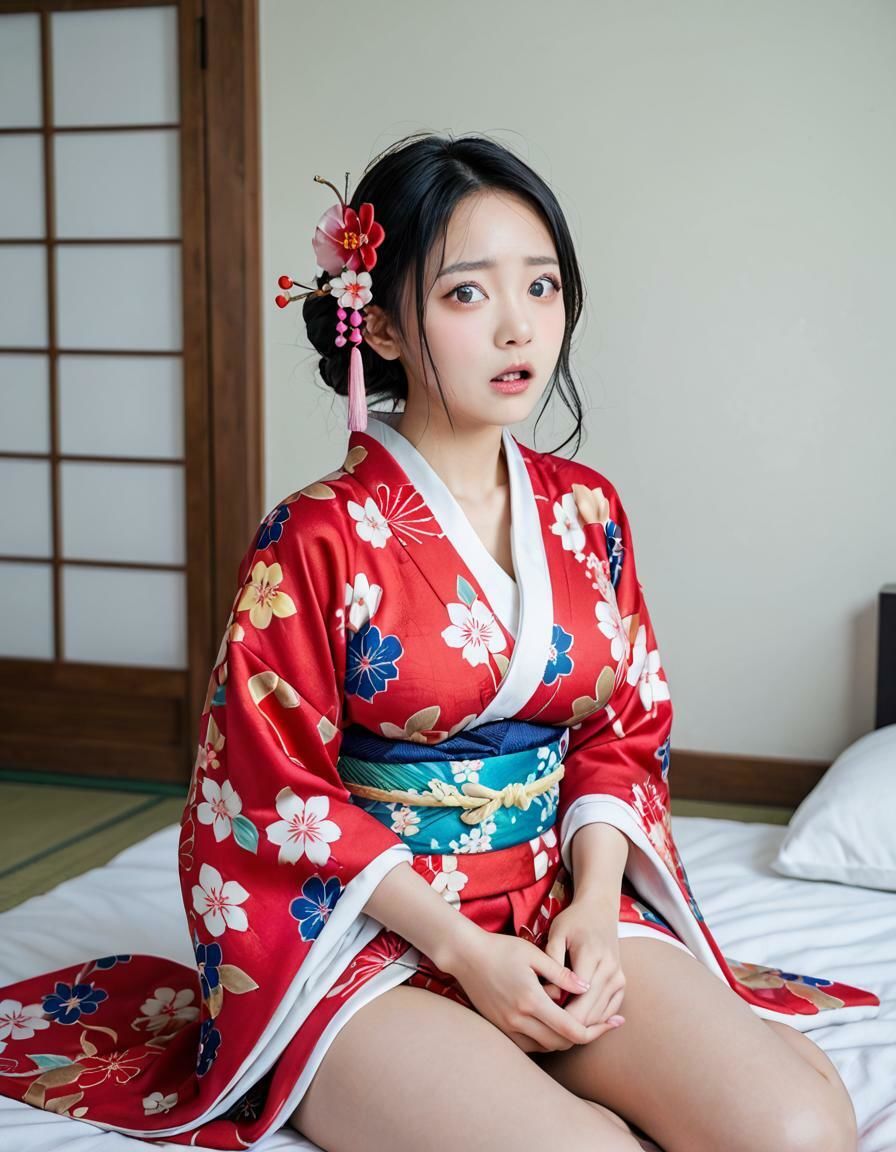 サンプル画像2:振袖えっち【実写系AI超リアルCG集EX】（381枚）(kohane@AI girl) [d_501047]