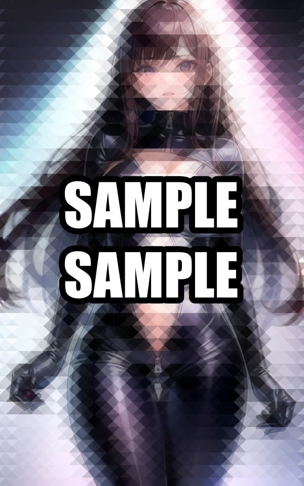 サンプル画像4:前開きボディスーツ美女イラスト集(AIラボラボ) [d_501855]