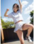 公園で出会った元気な女子大生パンチラ画像集 画像2
