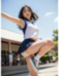 公園で出会った元気な女子大生パンチラ画像集 画像4