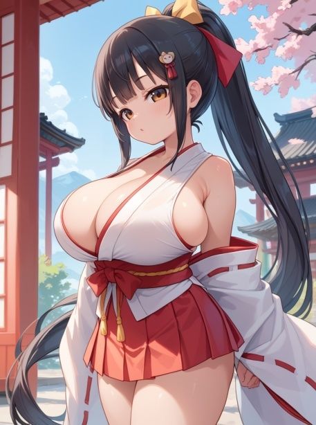 ロリ爆乳巫女をわからせ隊！_2