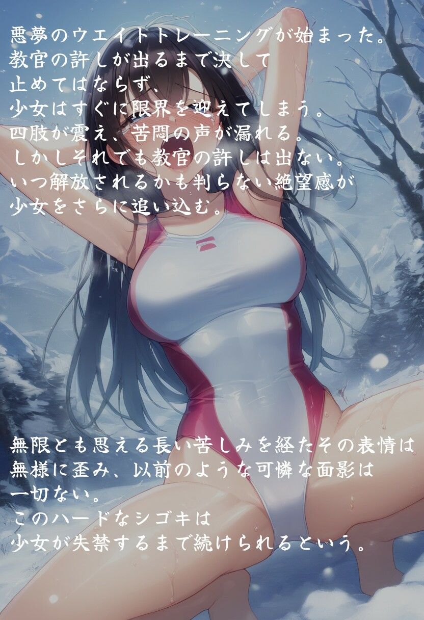 壮絶寒中水泳〜水着で悶える少女達〜 画像5