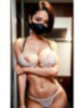 マスク美女の誘惑 画像1