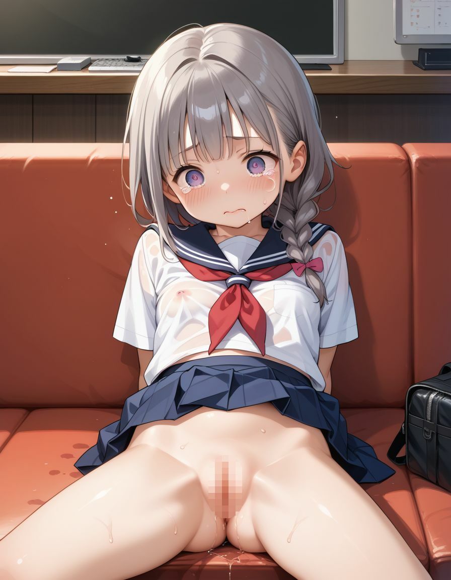 ちっぱい美少女が泣いても無視して犯しまくった3 画像6