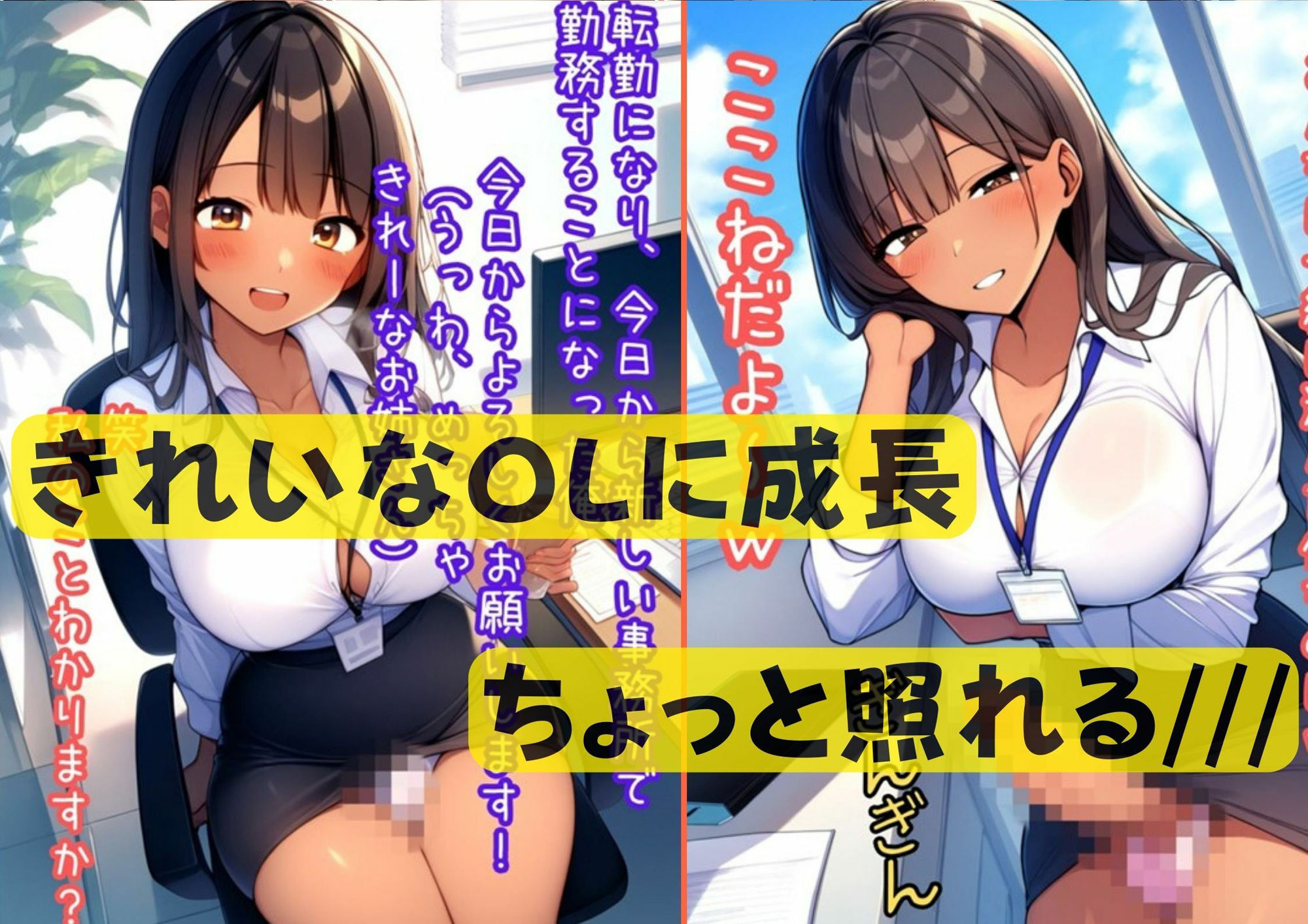 性転換アプリで褐色のかわいい男の娘【弟】を巨乳妹化させて快楽堕ちさせる 画像9