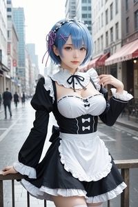 【巨乳レイヤー】レ◯えちえちコスプレ2