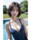 AI×美女×競泳×水着2 画像5