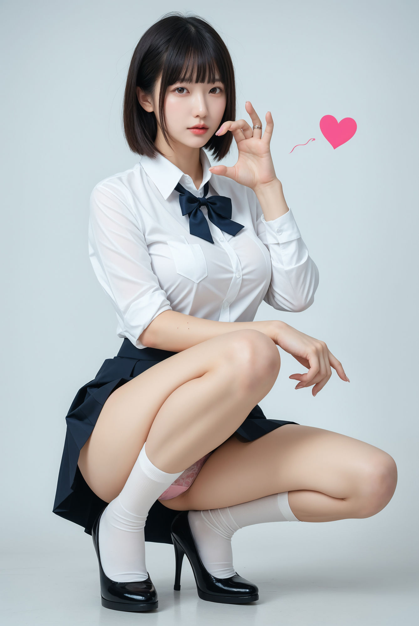 school uniform， 〜heart〜 イメージ画像3