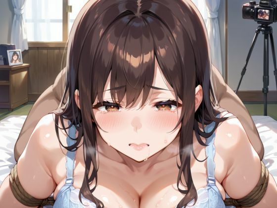 爆乳人妻を拘束調教してハメ撮り_5