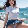 女子大生灯台デートパンチラ画像集
