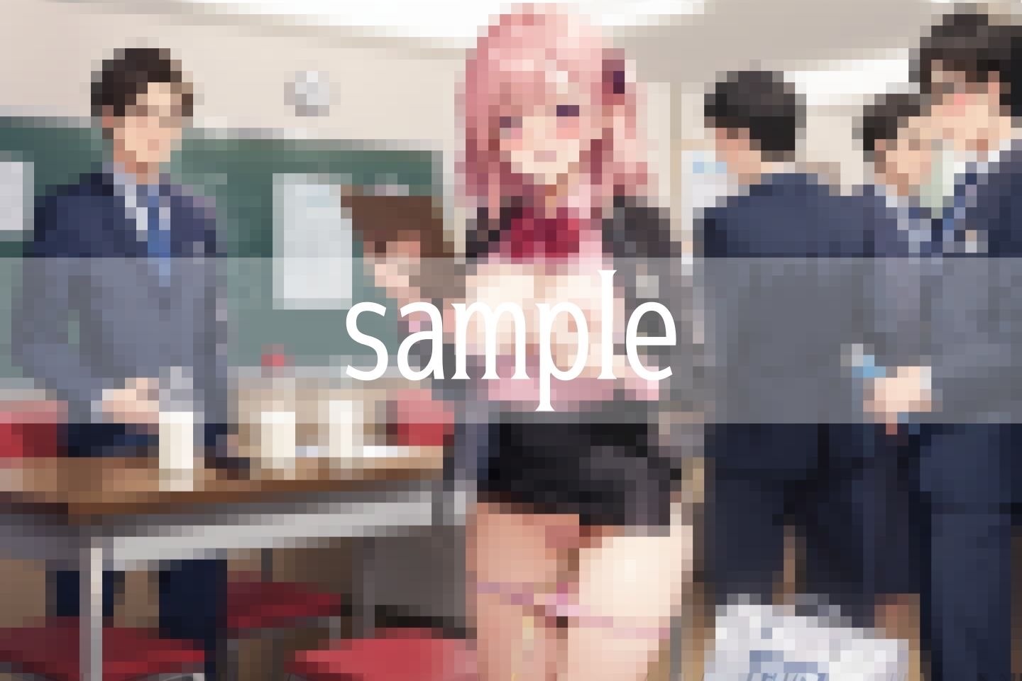 サンプル画像6:オフィスで立ちションOLのびっちゃびちゃ放尿(ぬっきたいむ) [d_505375]