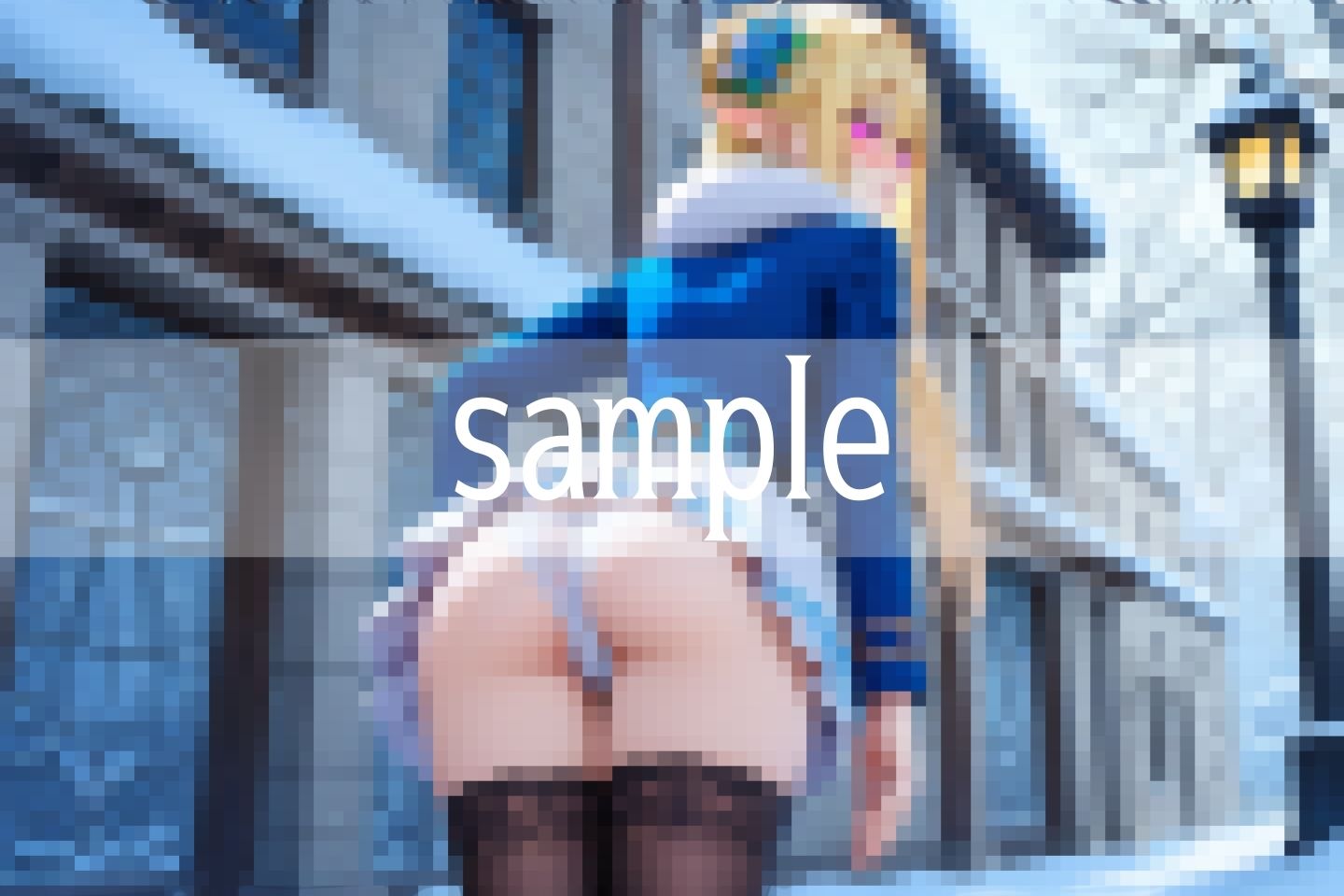 サンプル画像1:えっちな妖精さんが暮らす異世界エルフの村へようこそ(ぱんぱんのOP) [d_505382]