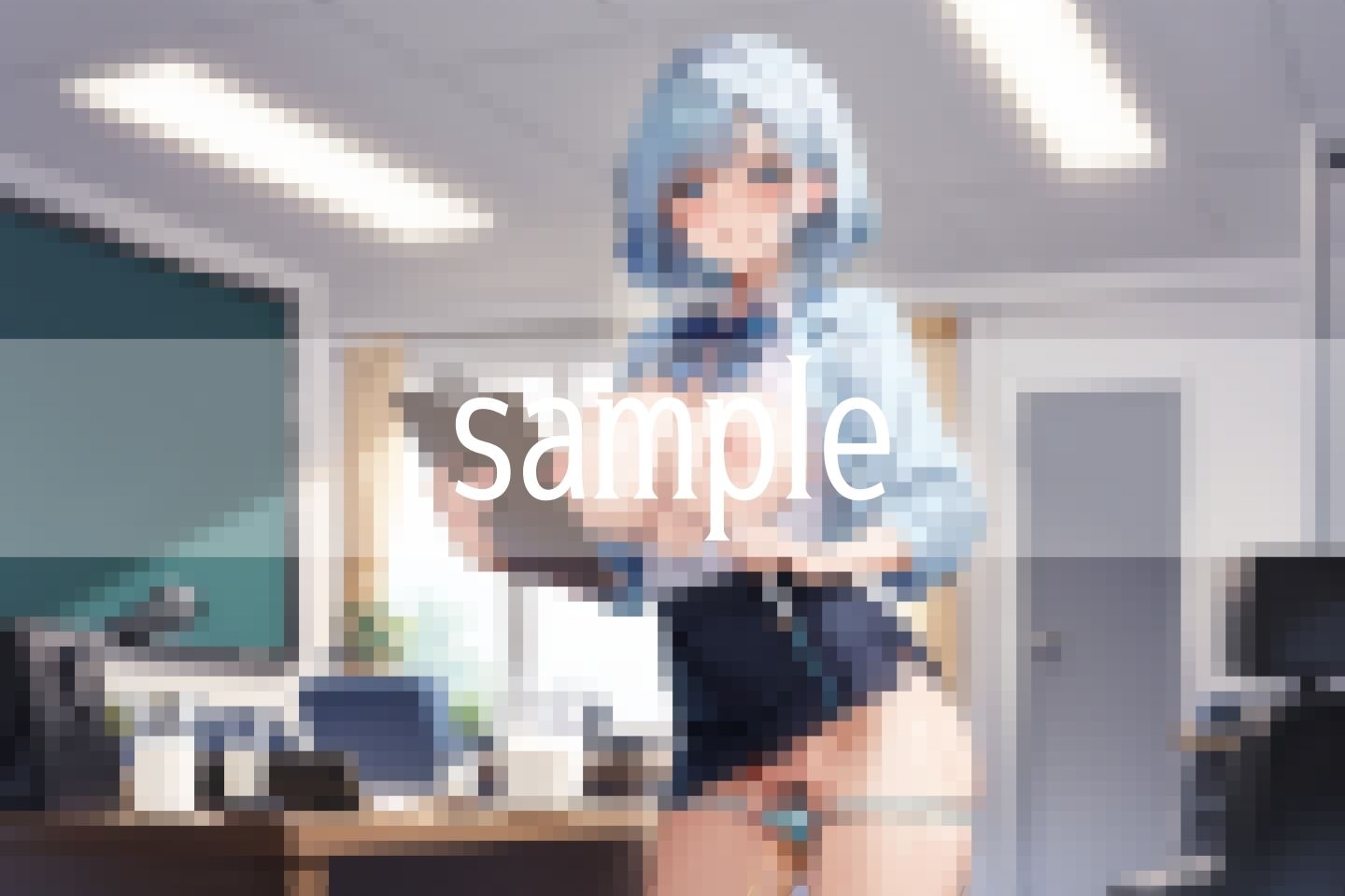 サンプル画像3:ずり下げて…おしっこと母乳が溢れ出す…(ぱんぱんのOP) [d_505439]