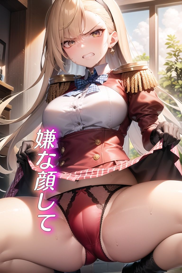 嫌な顔してパンツ見せてくる女の子〜女軍人編〜 画像2