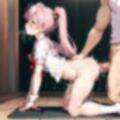 立ちバックフェチ ピンク髪のセーラー戦士編 画像1