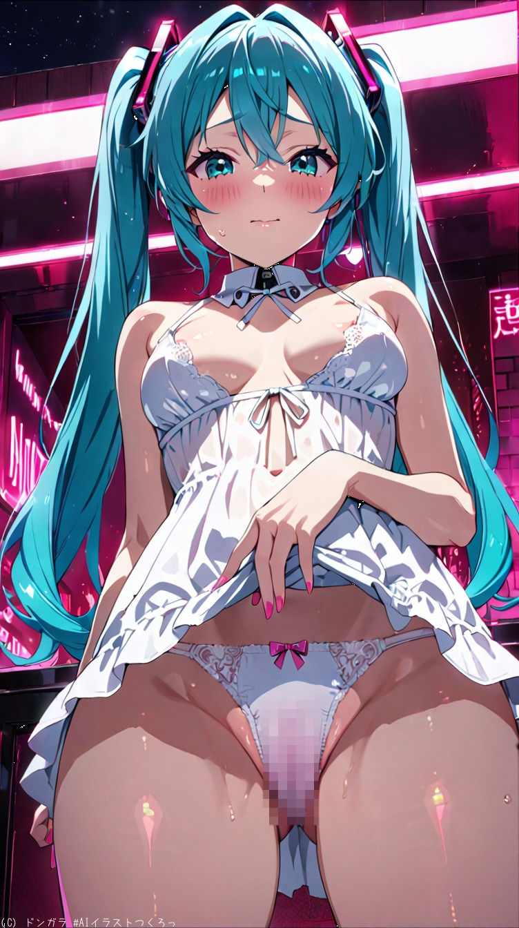 AIイラストCG集42  初音ミク  in  ラブホ AI Illustration CG Collection 42: Hatsune Miku in Love Hotel 画像2