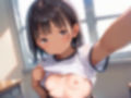 日焼娘 つるぺた少女に連続生ハメ 画像1