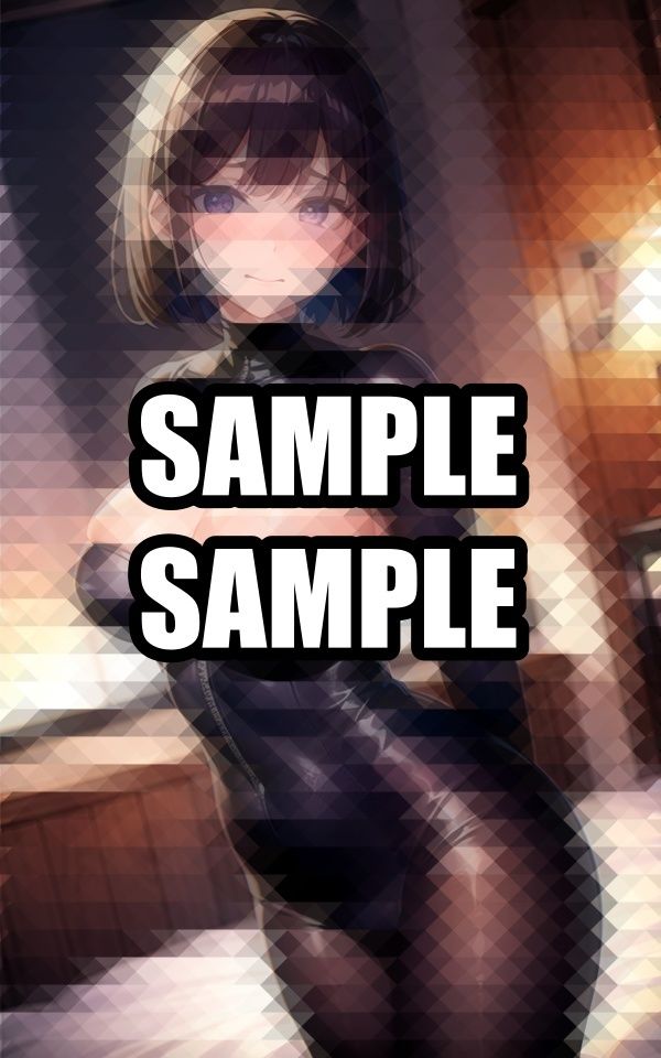 サンプル画像1:恥じらいのボンテージ美女イラスト集(AIラボラボ) [d_507421]