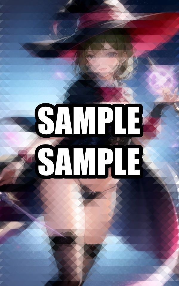 サンプル画像2:水着の魔法使い美女イラスト集(AIラボラボ) [d_507510]