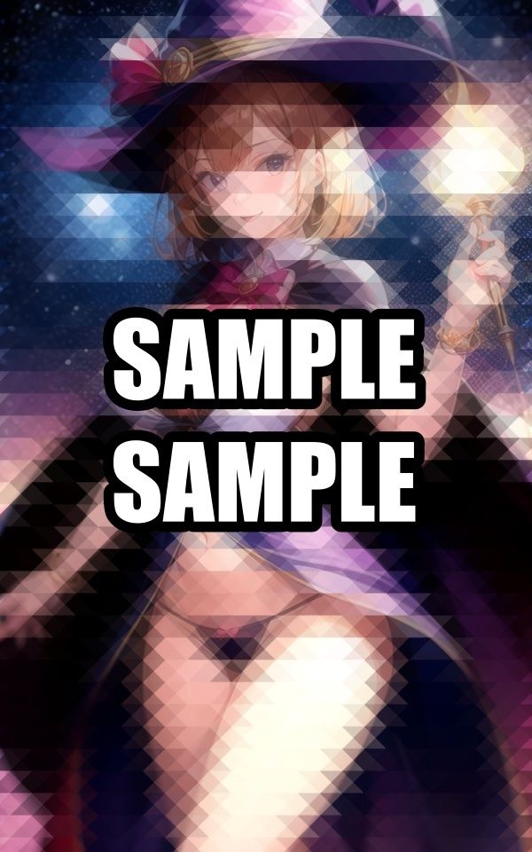 サンプル画像6:水着の魔法使い美女イラスト集(AIラボラボ) [d_507510]