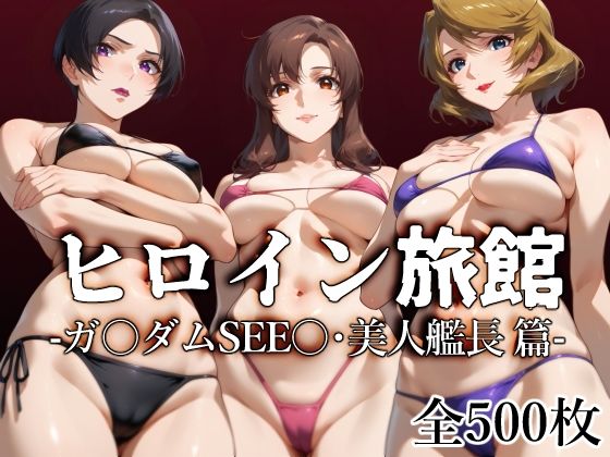 鑑賞しやすいようにキャラクター別にフォルダ分けし【ヒロイン旅館-ガ〇ダムSEE〇・美人艦長篇-】