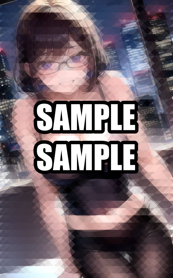 サンプル画像6:脱ぎたがる深夜オフィスのメガネ美女(AIラボラボ) [d_507712]