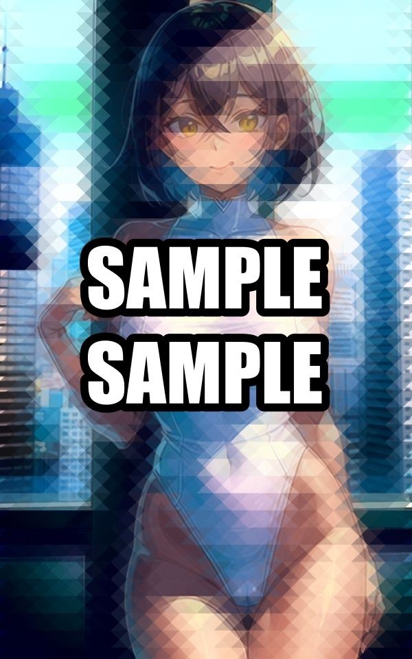 サンプル画像6:健康的な日焼け水着美女イラスト集(ろんろん) [d_507811]