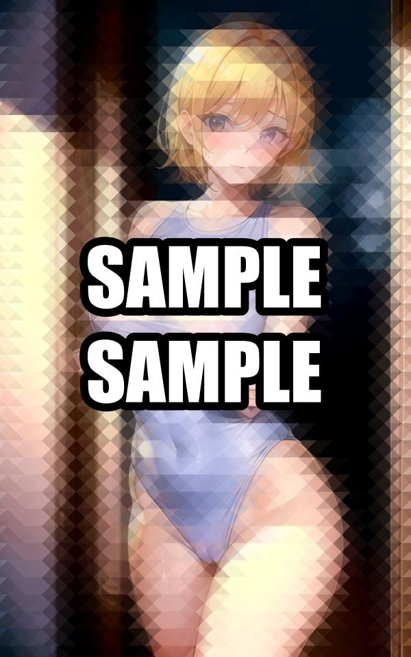 サンプル画像4:汗かきサウナ美女イラスト集(むーむー) [d_507816]