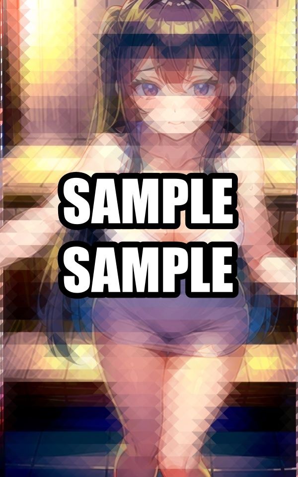 サンプル画像6:汗かきサウナ美女イラスト集(むーむー) [d_507816]