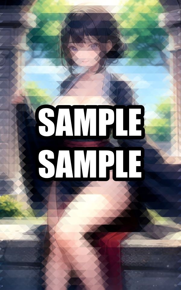 サンプル画像1:和を感じるはかま美女イラスト集(AIラボラボ) [d_507959]