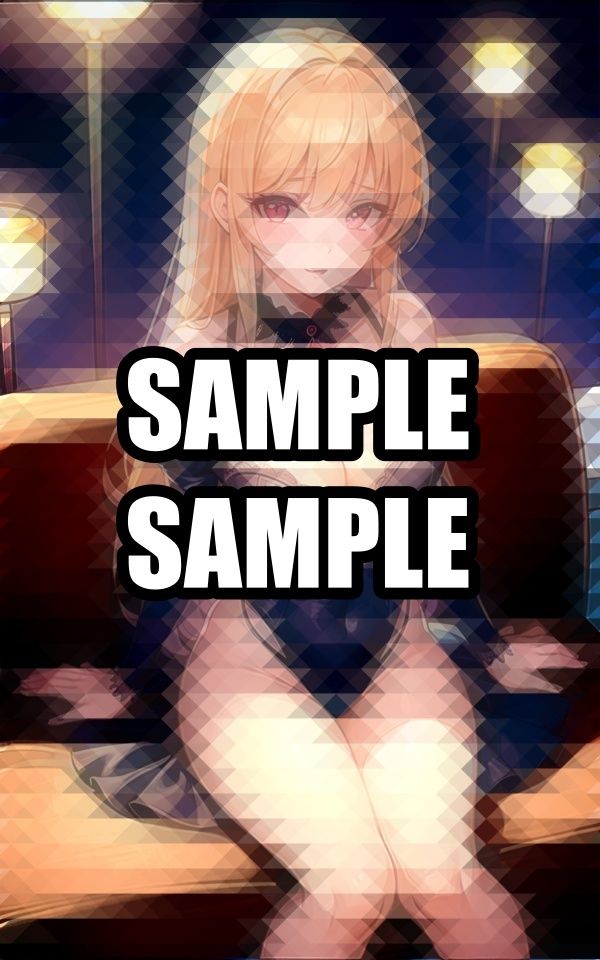 サンプル画像4:お座りしてるドレス美女イラスト集(AIラボラボ) [d_508341]