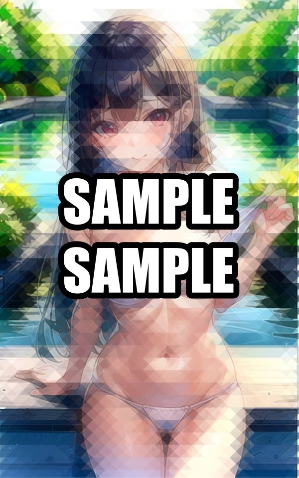 サンプル画像3:お風呂のふんどし美女イラスト集(AIラボラボ) [d_508408]
