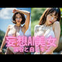妄想AI美女 渓谷の白ビキニ