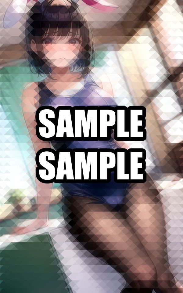 サンプル画像1:スク水タイツバニー美女(ろんろん) [d_508645]