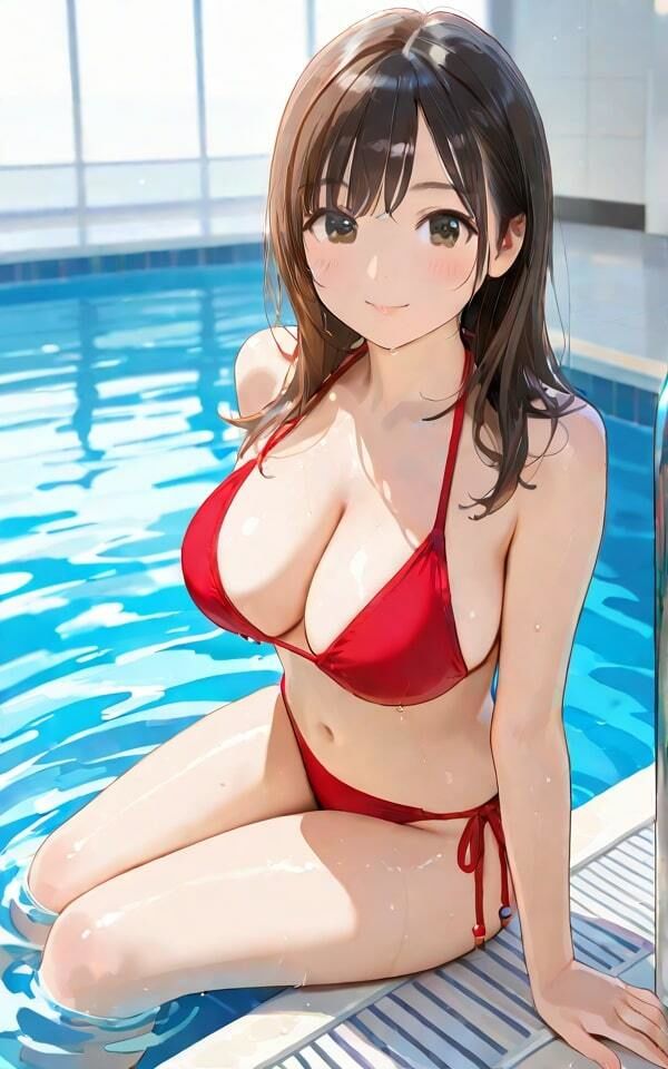 ナイトプールに集まる美女たち  最高クラスの美女たちをご覧ください 画像2