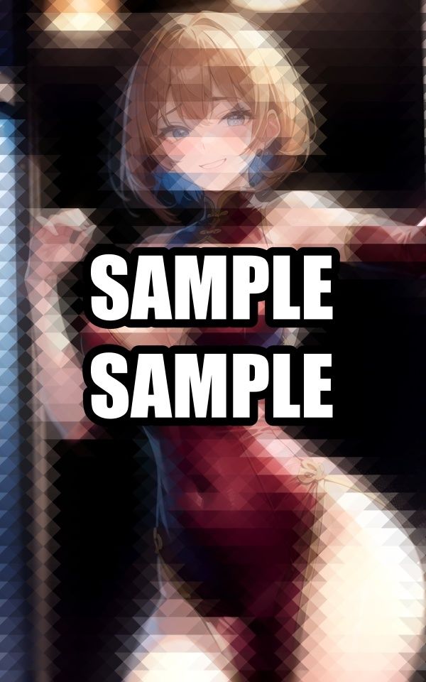 サンプル画像5:エレガントなチャイナ服美女イラスト集(AIラボラボ) [d_508877]