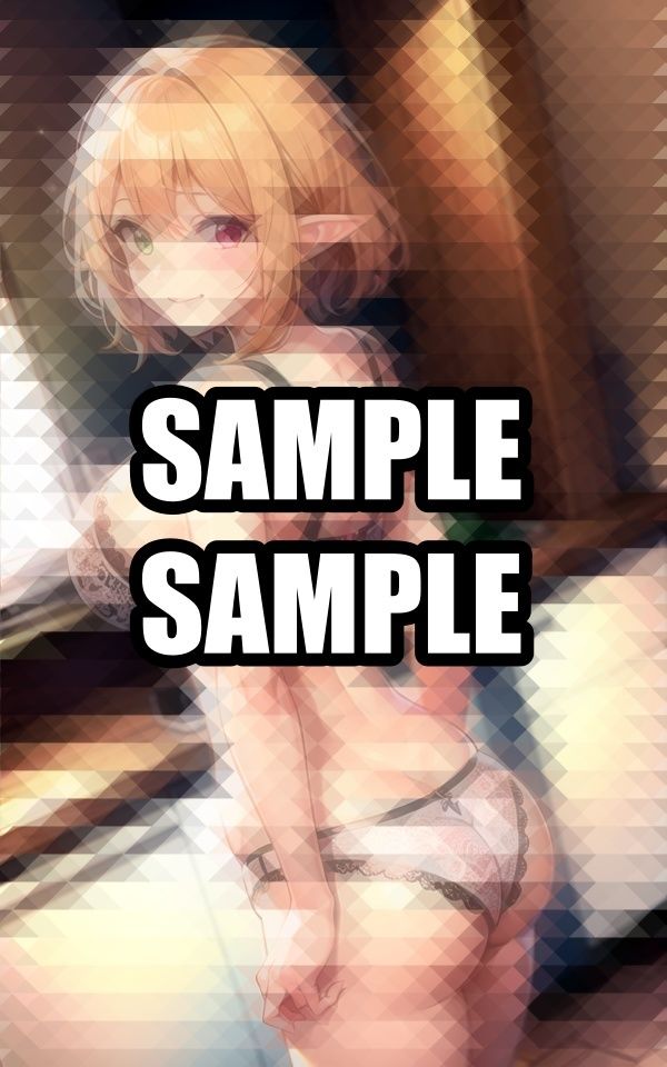 サンプル画像6:台所の振り向きエルフイラスト集(ぽんぽこ) [d_508927]