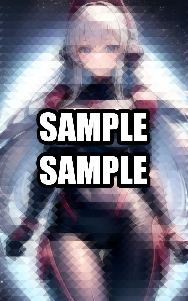 サンプル画像2:眠たいメカ美女イラスト集(ぽんぽこ) [d_509067]