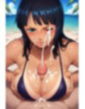 【フェラ特化】ビーチで日焼けしたニコ・ロ〇ンといちゃラブSEX 画像8