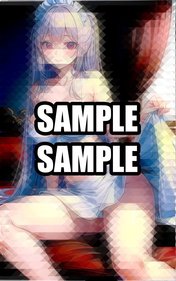 サンプル画像2:ベッドでもご奉仕するメイド美女(ぽっけぽけ) [d_509071]