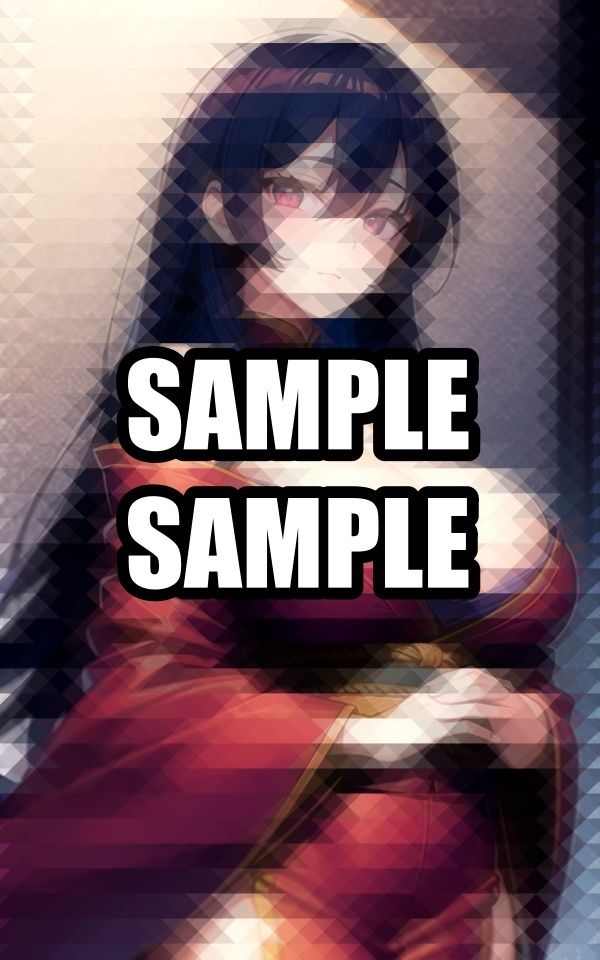 サンプル画像4:あふれる巨乳の着物美女イラスト集(のろのろ) [d_509077]