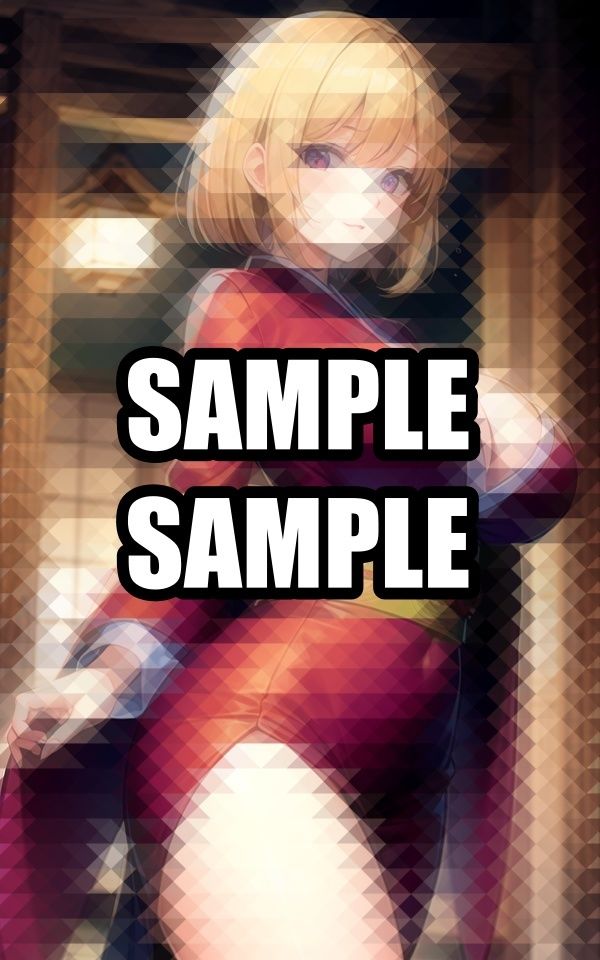 サンプル画像6:あふれる巨乳の着物美女イラスト集(のろのろ) [d_509077]