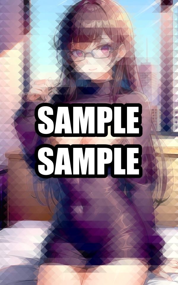 サンプル画像4:セーター脱いで誘ってる美女イラスト集(AIラボラボ) [d_509423]