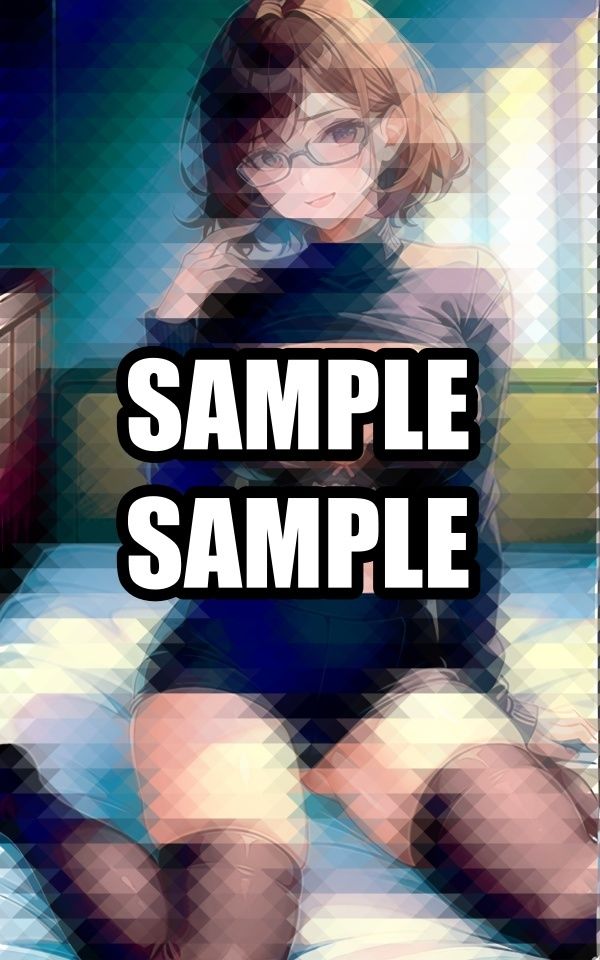 サンプル画像5:セーター脱いで誘ってる美女イラスト集(AIラボラボ) [d_509423]