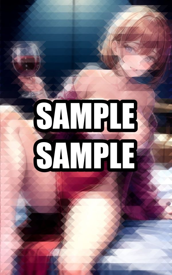 サンプル画像2:ほろ酔い状態の人妻美女イラスト集(AIラボラボ) [d_509616]